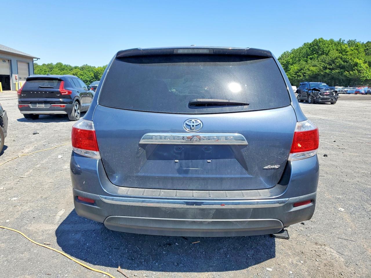 2011 Toyota Highlander Gray vin: 5TDBK3EH5BS069253