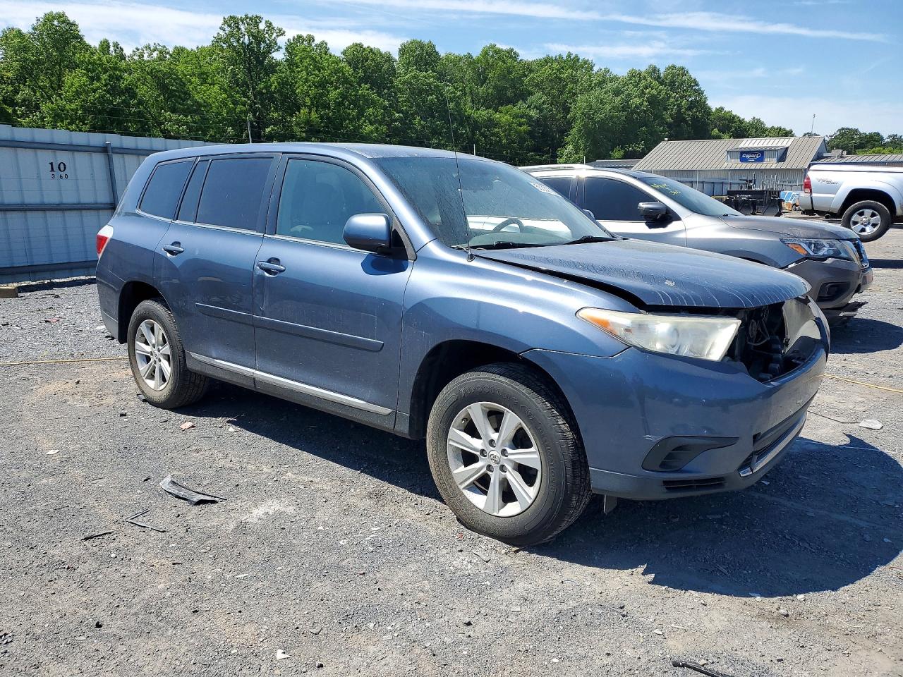2011 Toyota Highlander Gray vin: 5TDBK3EH5BS069253