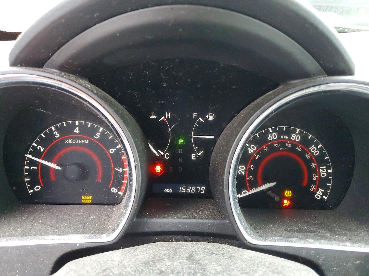 2011 Toyota Highlander Base Maroon vin: 5TDBK3EH5BS069396