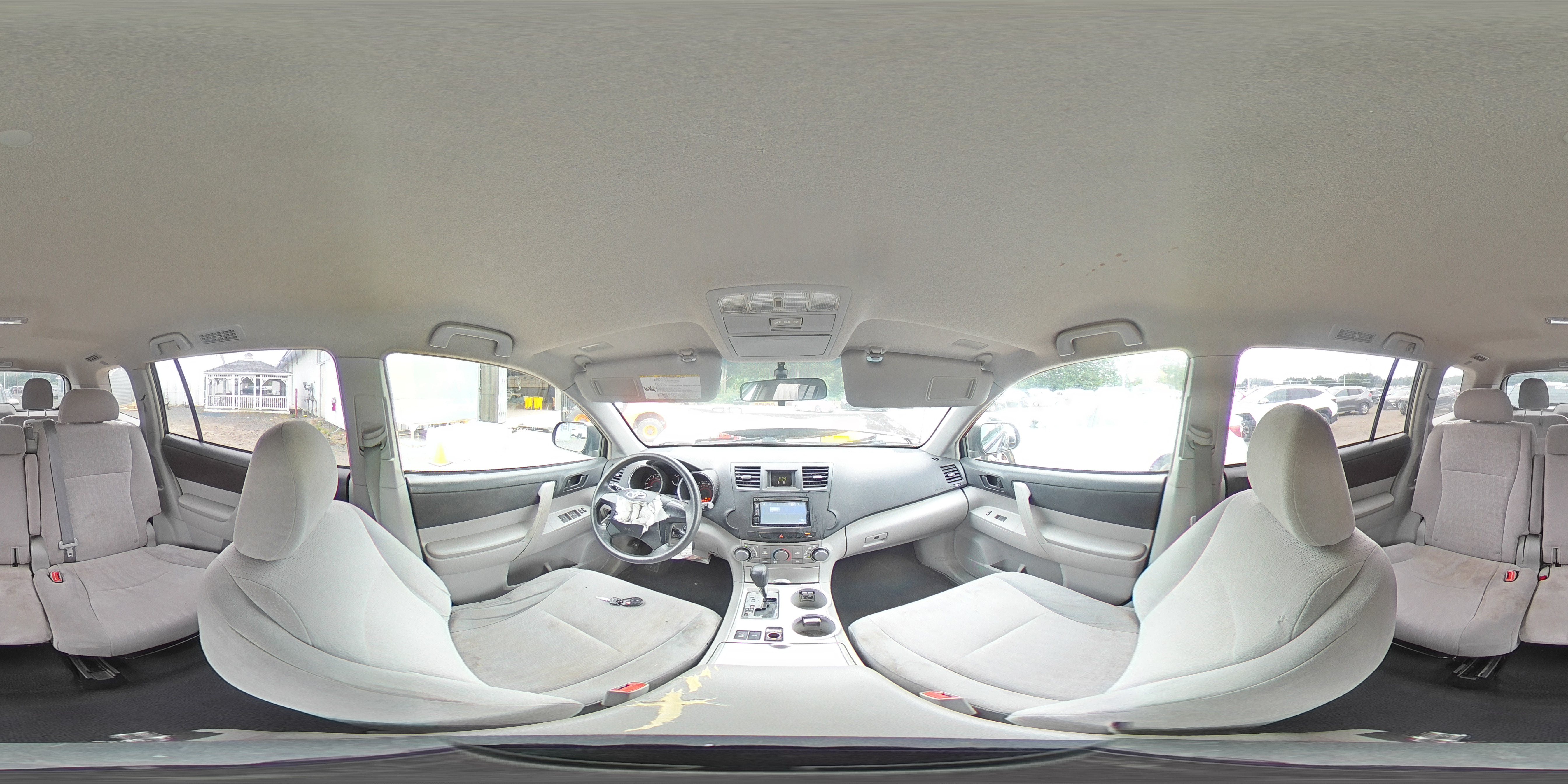 2011 Toyota Highlander Base Maroon vin: 5TDBK3EH5BS069396