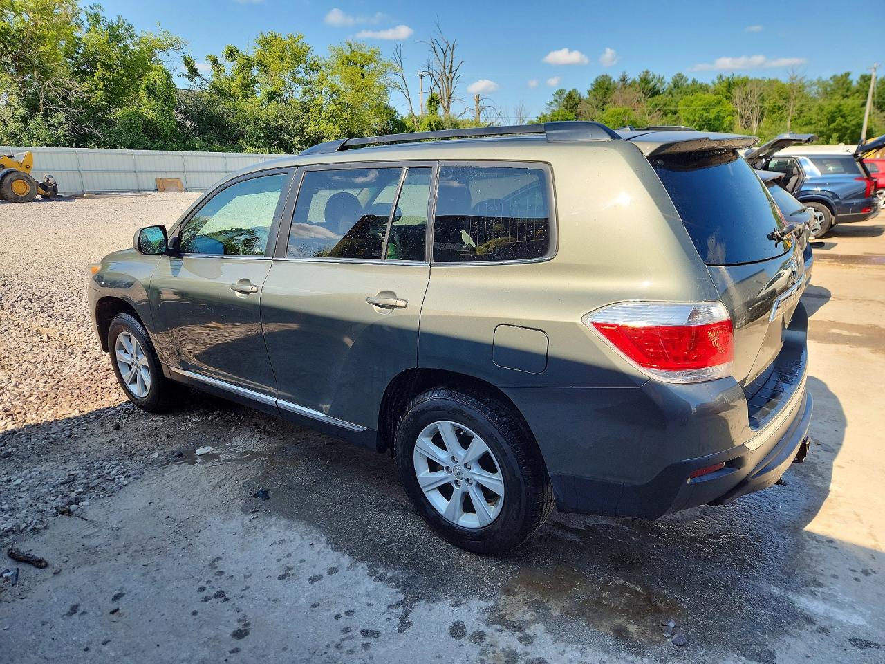 2011 Toyota Highlander Se Gray vin: 5TDBK3EH5BS070502
