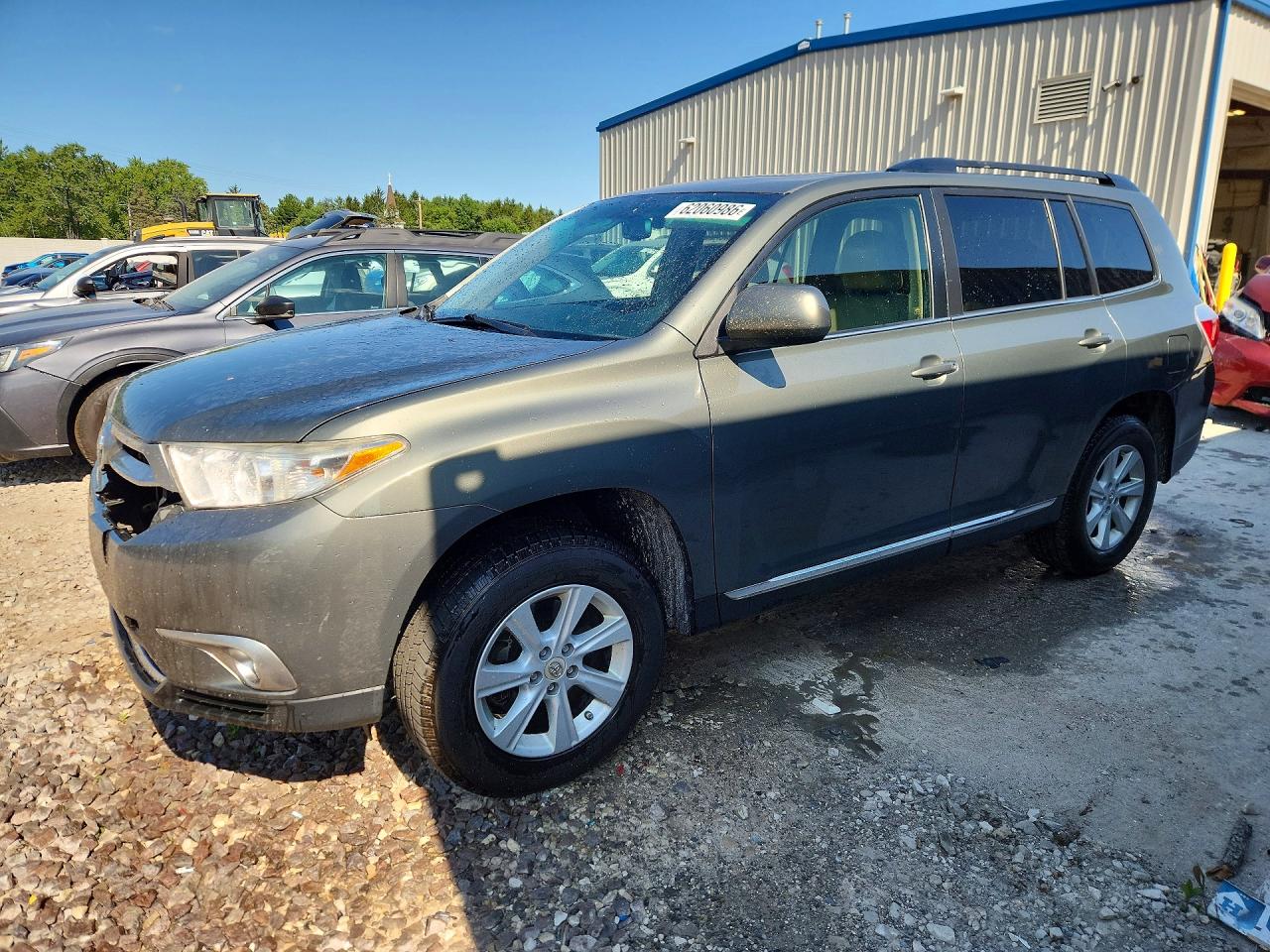 2011 Toyota Highlander Se Gray vin: 5TDBK3EH5BS070502