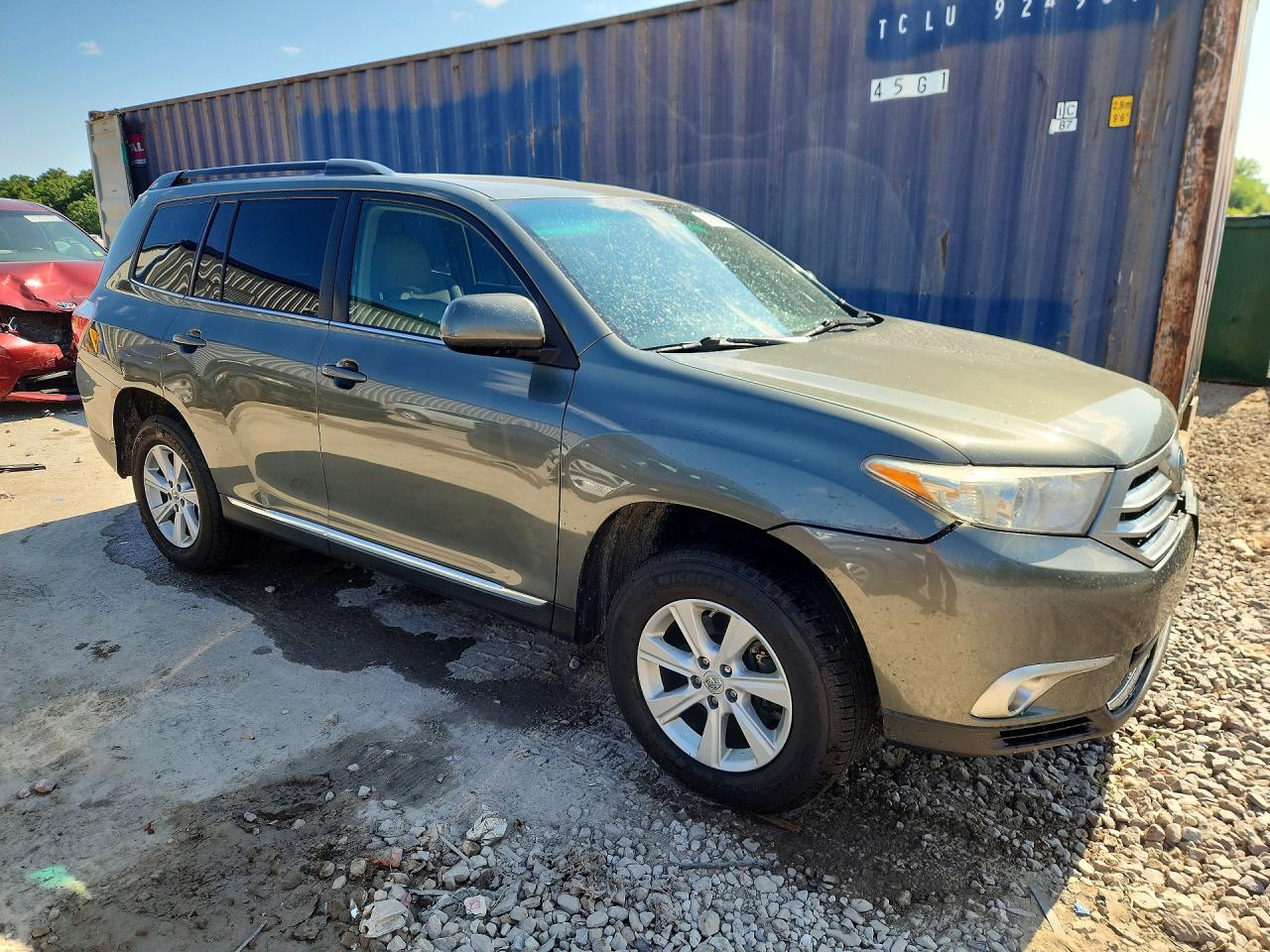 2011 Toyota Highlander Se Gray vin: 5TDBK3EH5BS070502