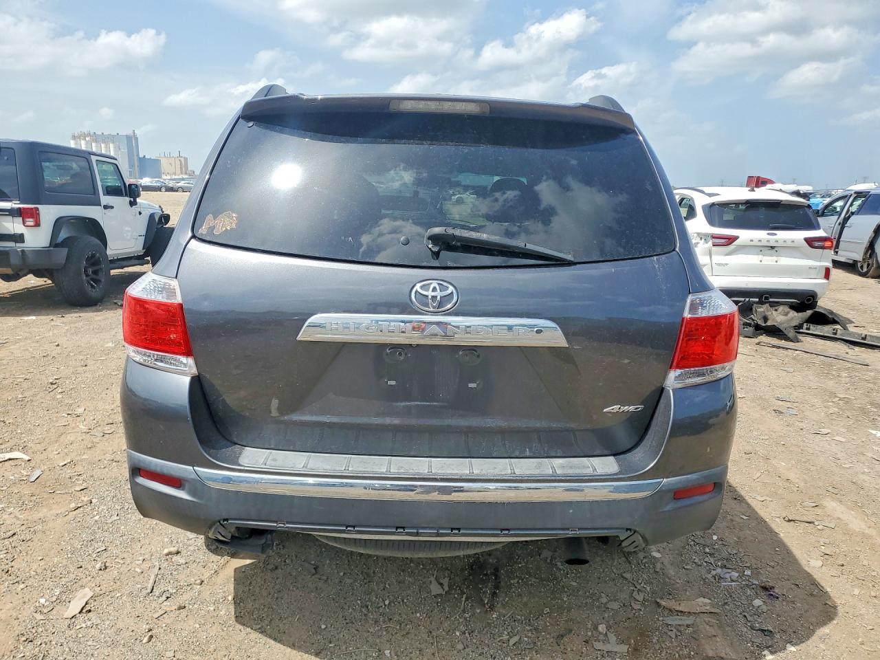2011 Toyota Highlander Se Gray vin: 5TDBK3EH5BS074680