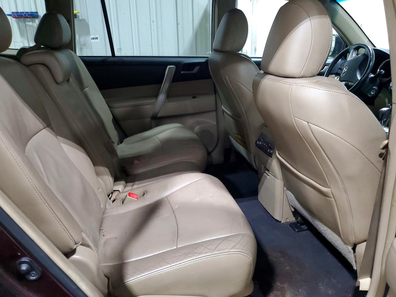 2012 Toyota Highlander Se Burgundy vin: 5TDBK3EH5CS145426