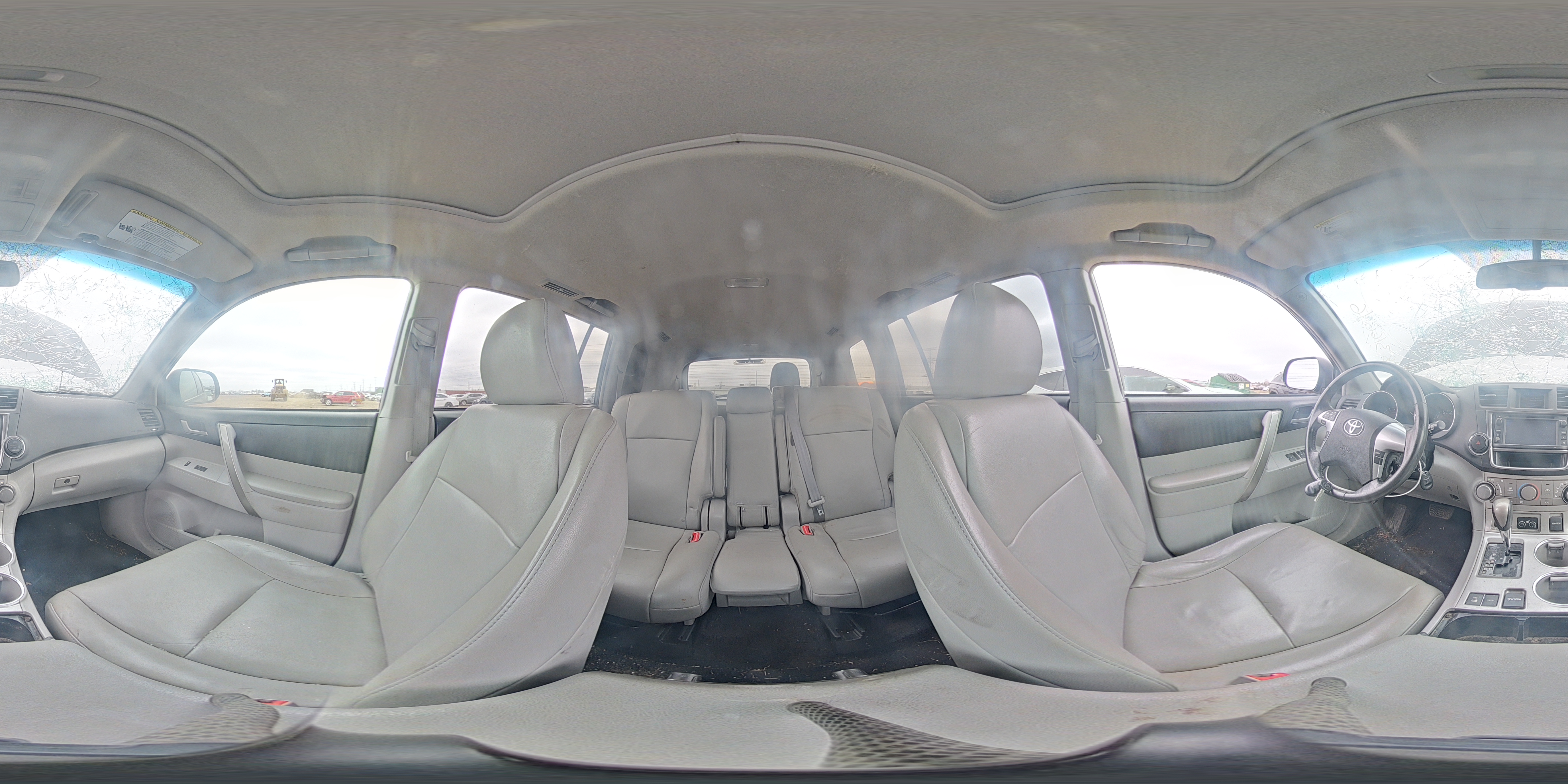 2013 Toyota Highlander Se Gray vin: 5TDBK3EH5DS201348