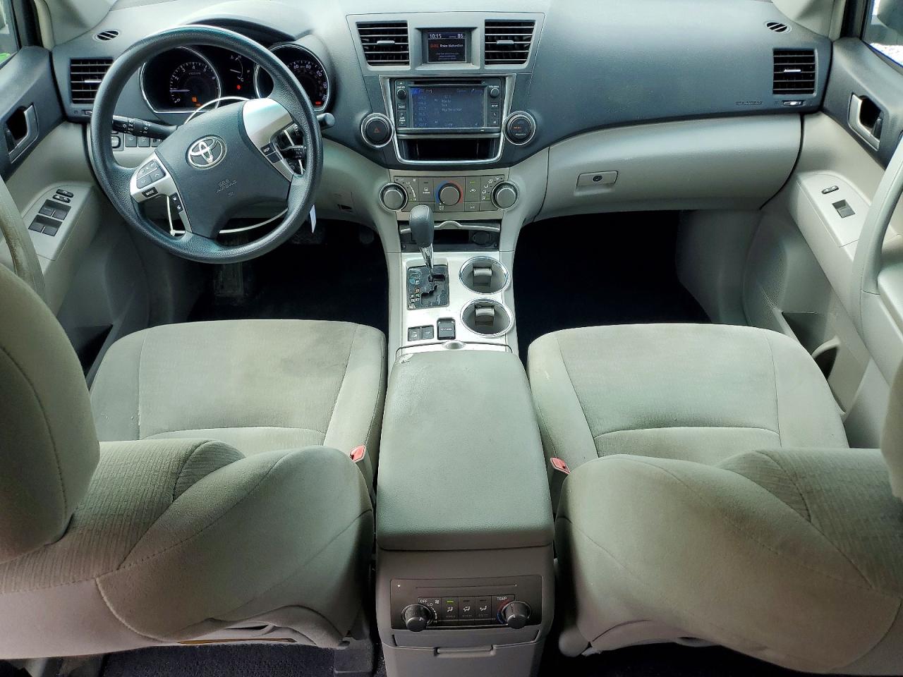 2013 Toyota Highlander Plus Белый vin: 5TDBK3EH5DS245284