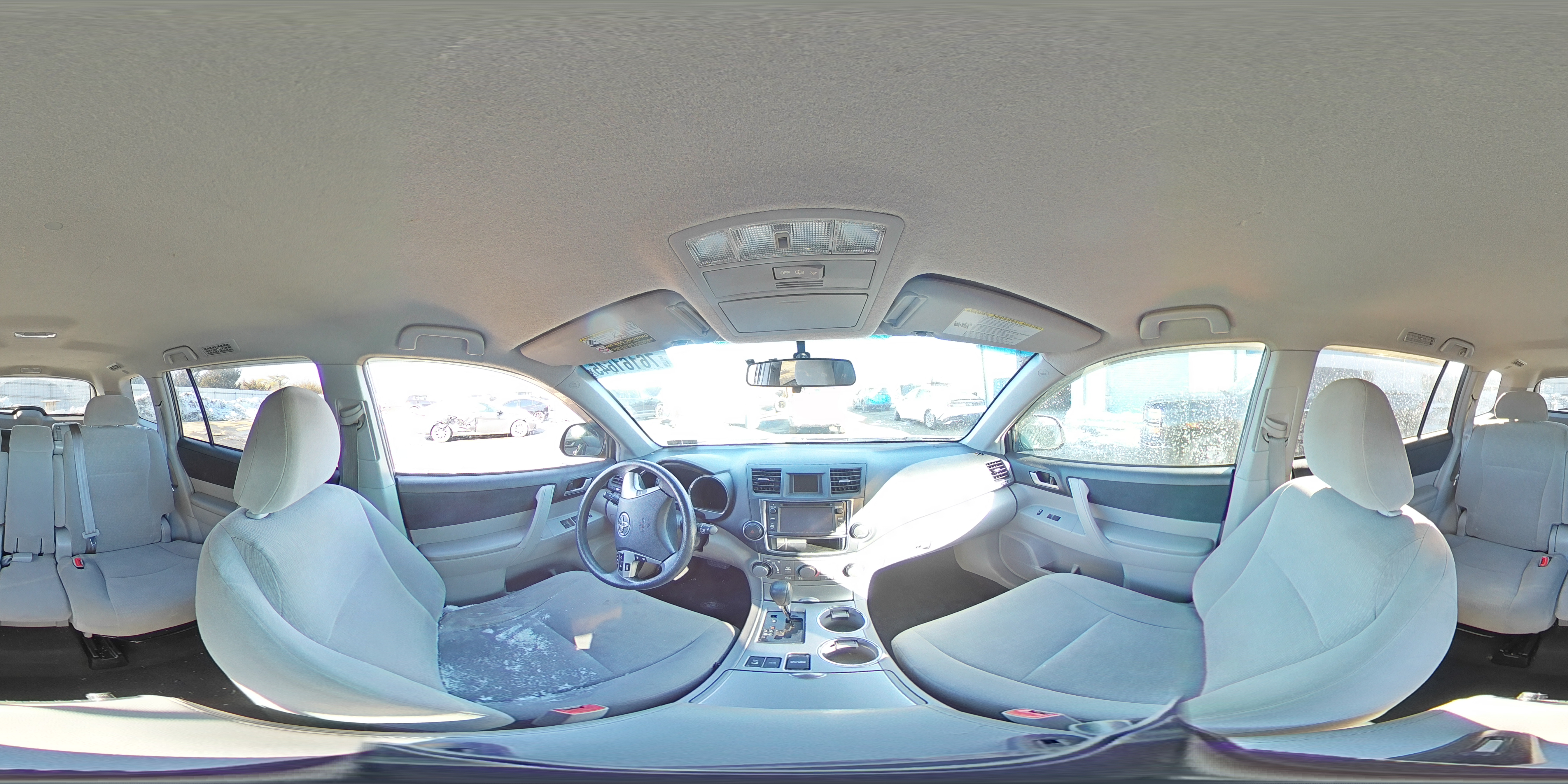 2013 Toyota Highlander Plus Gray vin: 5TDBK3EH5DS248752