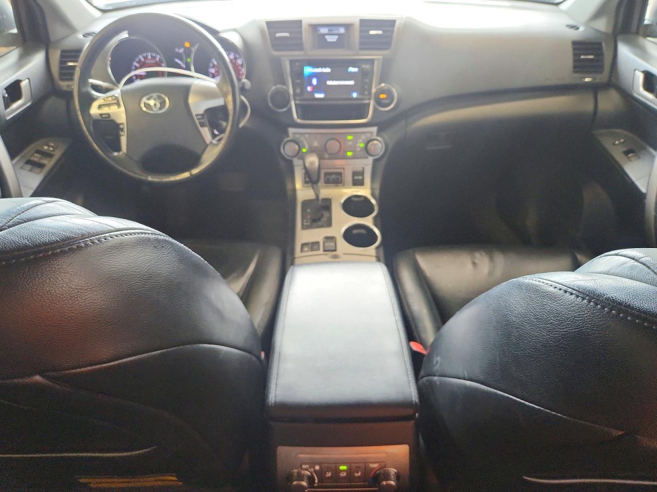 2013 Toyota Highlander Se Black vin: 5TDBK3EH5DS253272