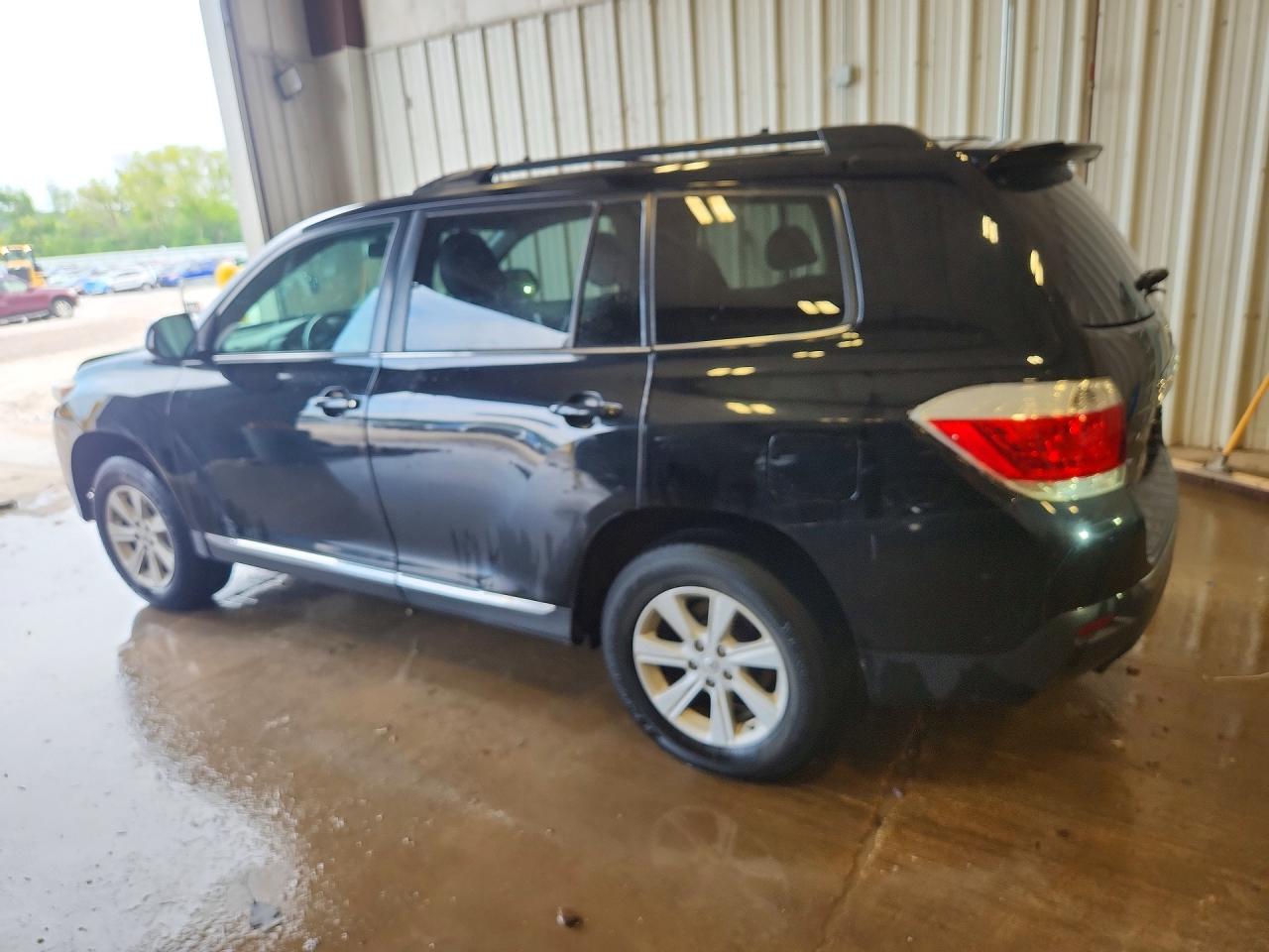 2013 Toyota Highlander Se Black vin: 5TDBK3EH5DS253272