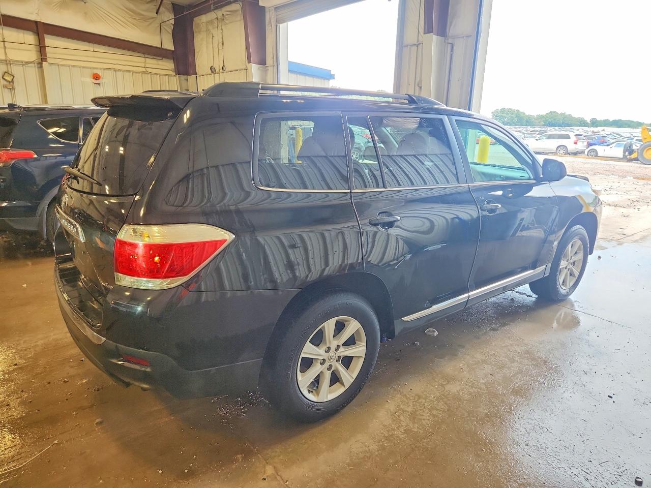 2013 Toyota Highlander Se Black vin: 5TDBK3EH5DS253272