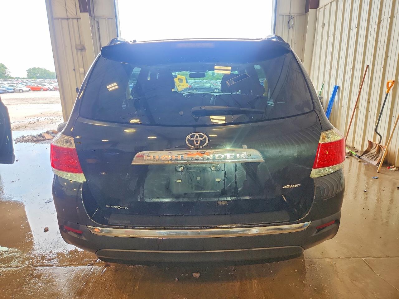 2013 Toyota Highlander Se Black vin: 5TDBK3EH5DS253272