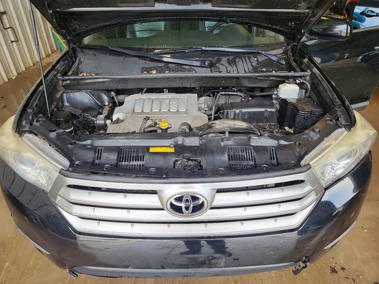 2013 Toyota Highlander Se Black vin: 5TDBK3EH5DS253272