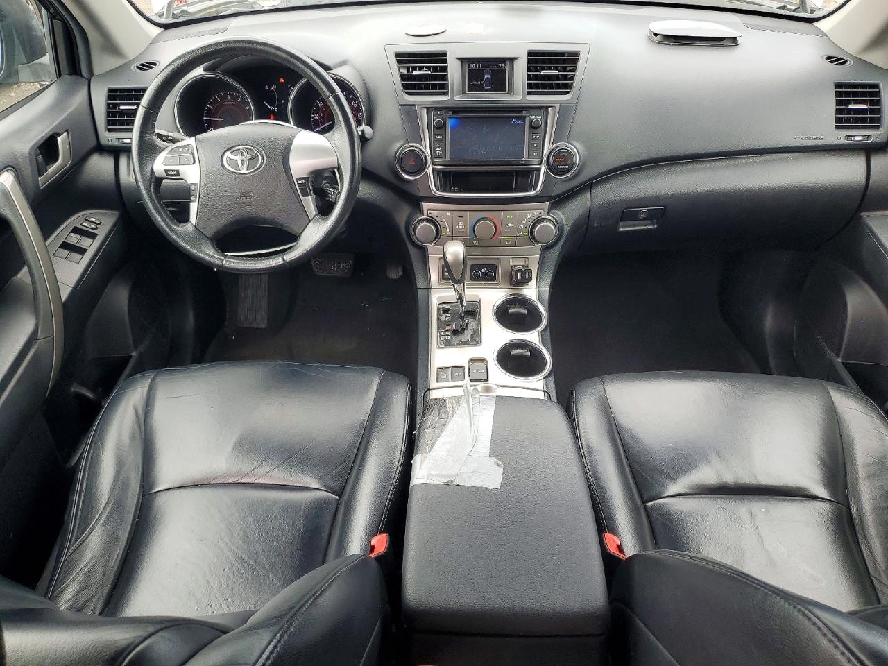 2013 Toyota Highlander Se Gray vin: 5TDBK3EH5DS265535