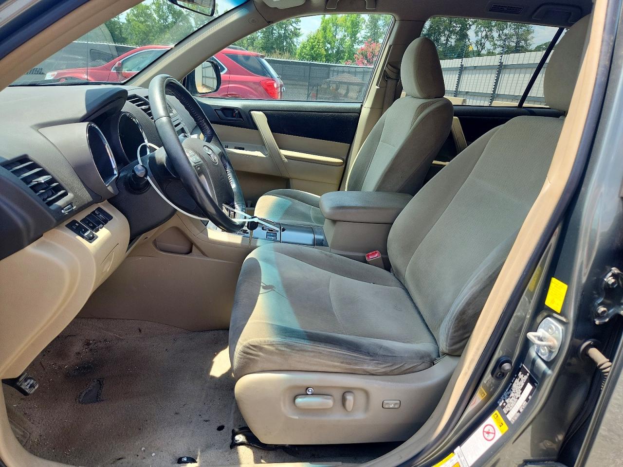 2010 Toyota Highlander Base Green vin: 5TDBK3EH6AS001770