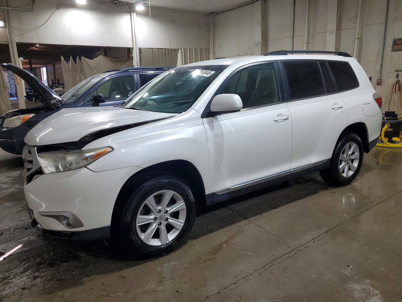 2011 Toyota Highlander Se White vin: 5TDBK3EH6BS055765