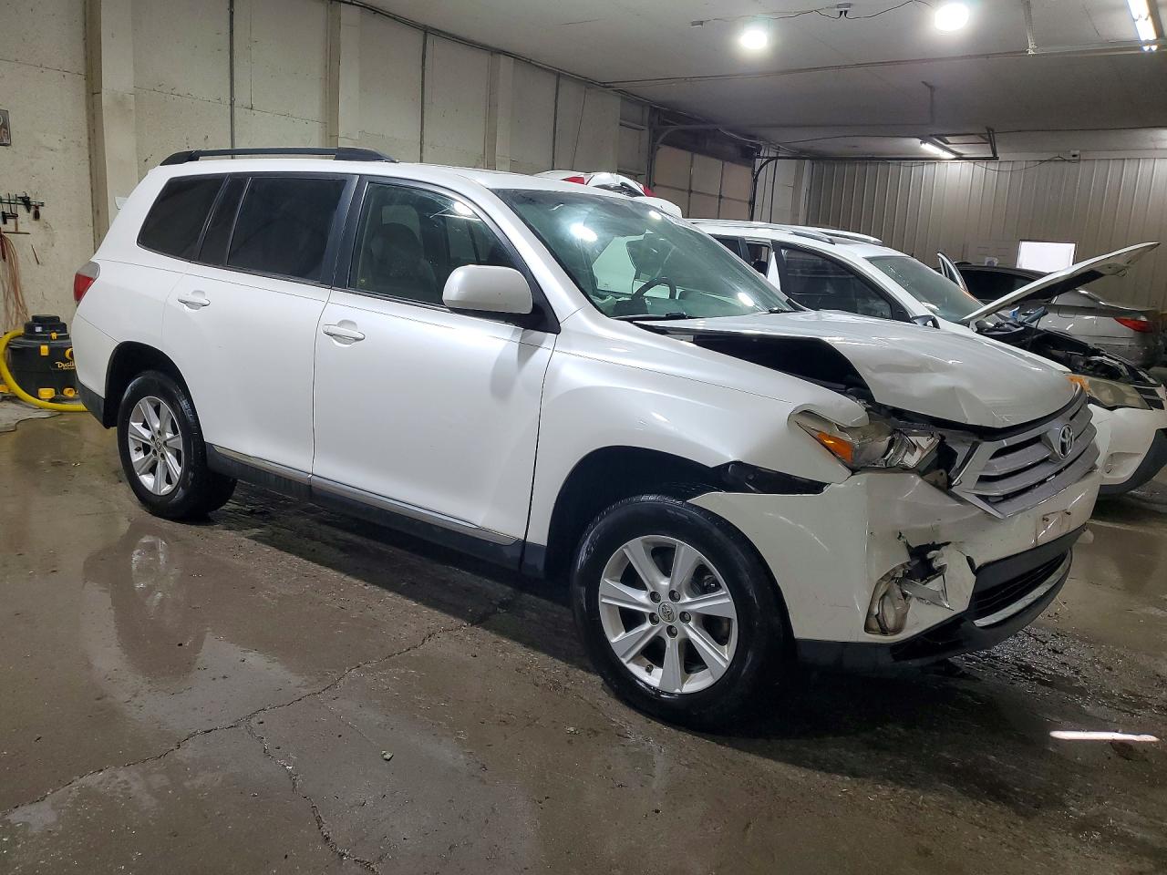 2011 Toyota Highlander Se White vin: 5TDBK3EH6BS055765