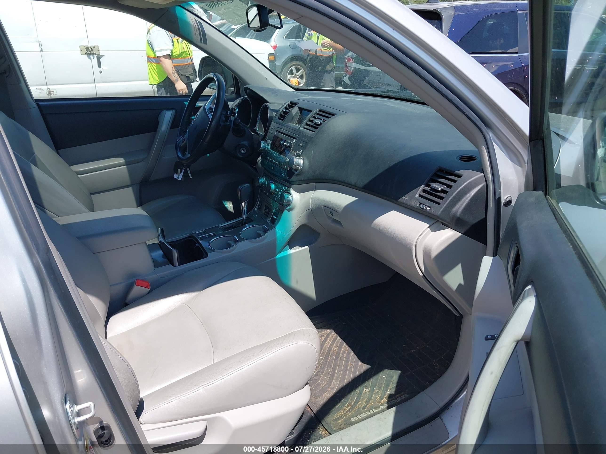 2012 Toyota Highlander Se V6 Silver vin: 5TDBK3EH6CS100978