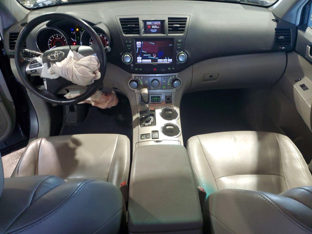 2012 Toyota Highlander Se Gray vin: 5TDBK3EH6CS148481