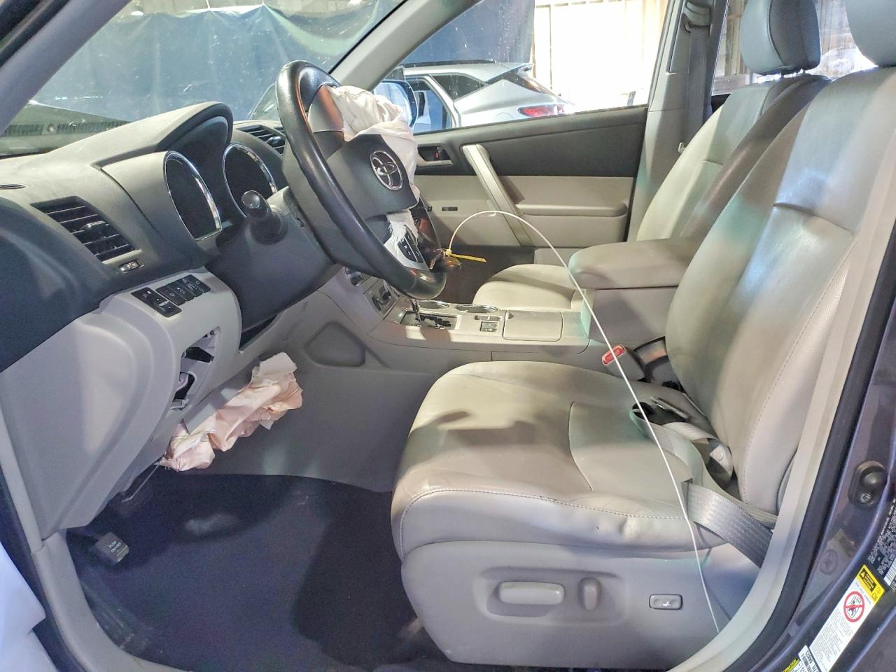 2012 Toyota Highlander Se Gray vin: 5TDBK3EH6CS148481
