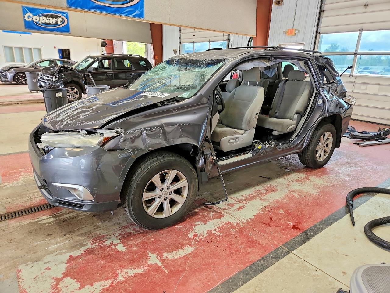 2012 Toyota Highlander Base Gray vin: 5TDBK3EH6CS149954