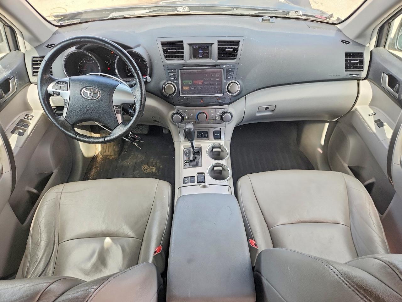 2012 Toyota Highlander Se Gray vin: 5TDBK3EH6CS164566