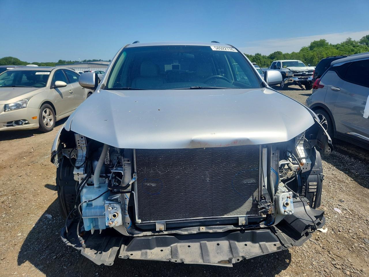 2013 Toyota Highlander Plus Silver vin: 5TDBK3EH6DS196418