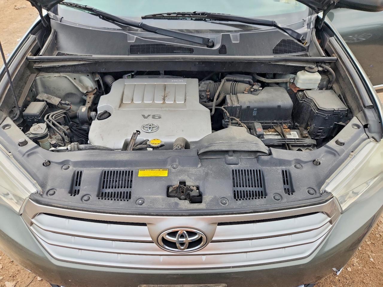 2013 Toyota Highlander Plus Green vin: 5TDBK3EH6DS258917