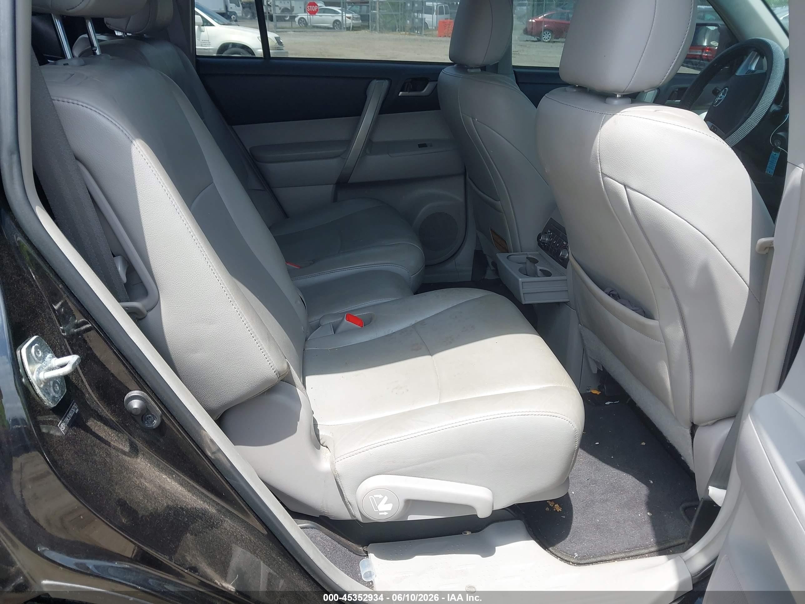 2013 Toyota Highlander Se V6 Black vin: 5TDBK3EH6DS267763