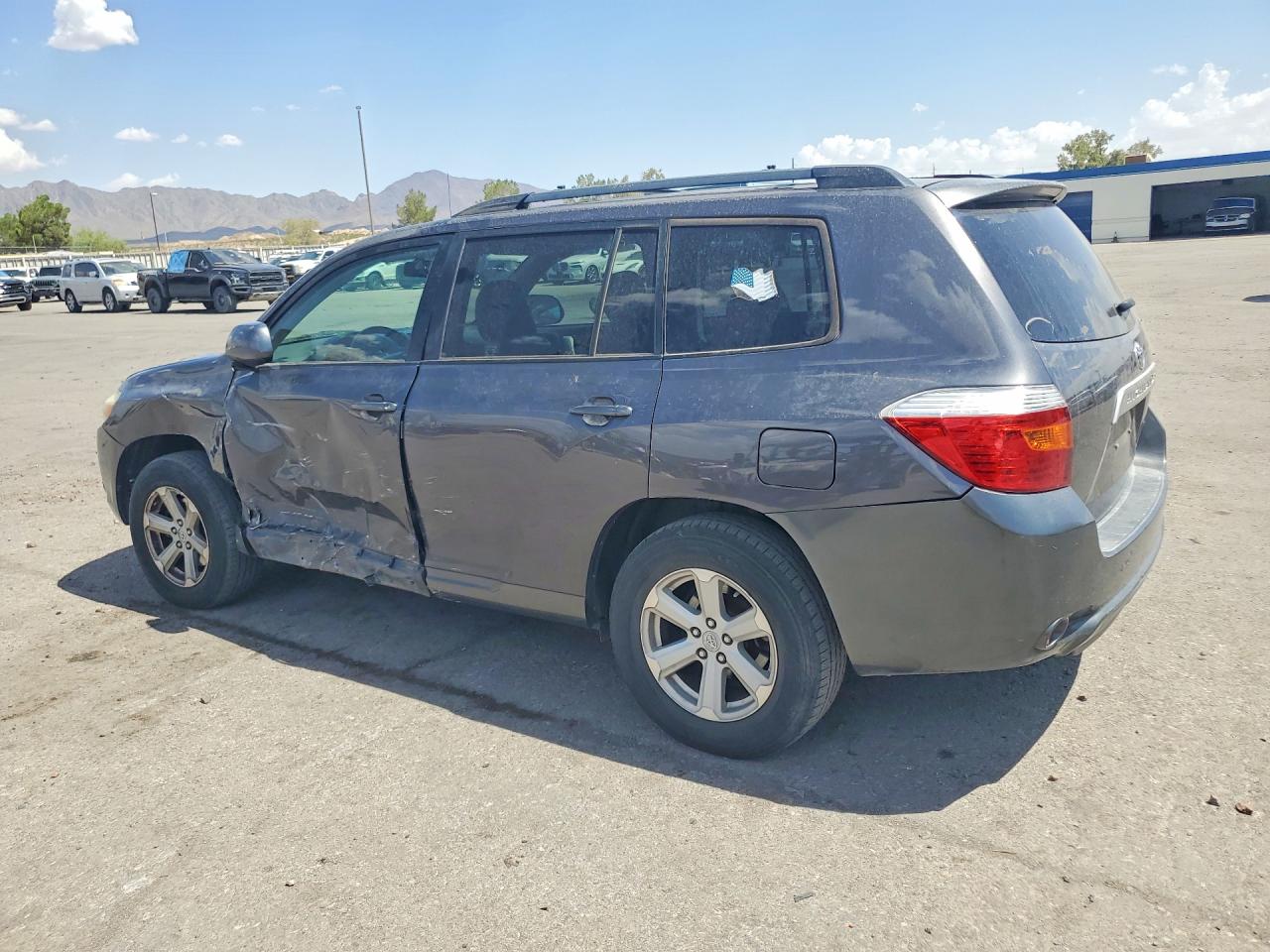 2010 Toyota Highlander Base Gray vin: 5TDBK3EH7AS007366