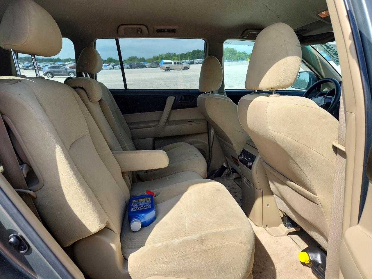 2010 Toyota Highlander Base Зеленый vin: 5TDBK3EH7AS013037
