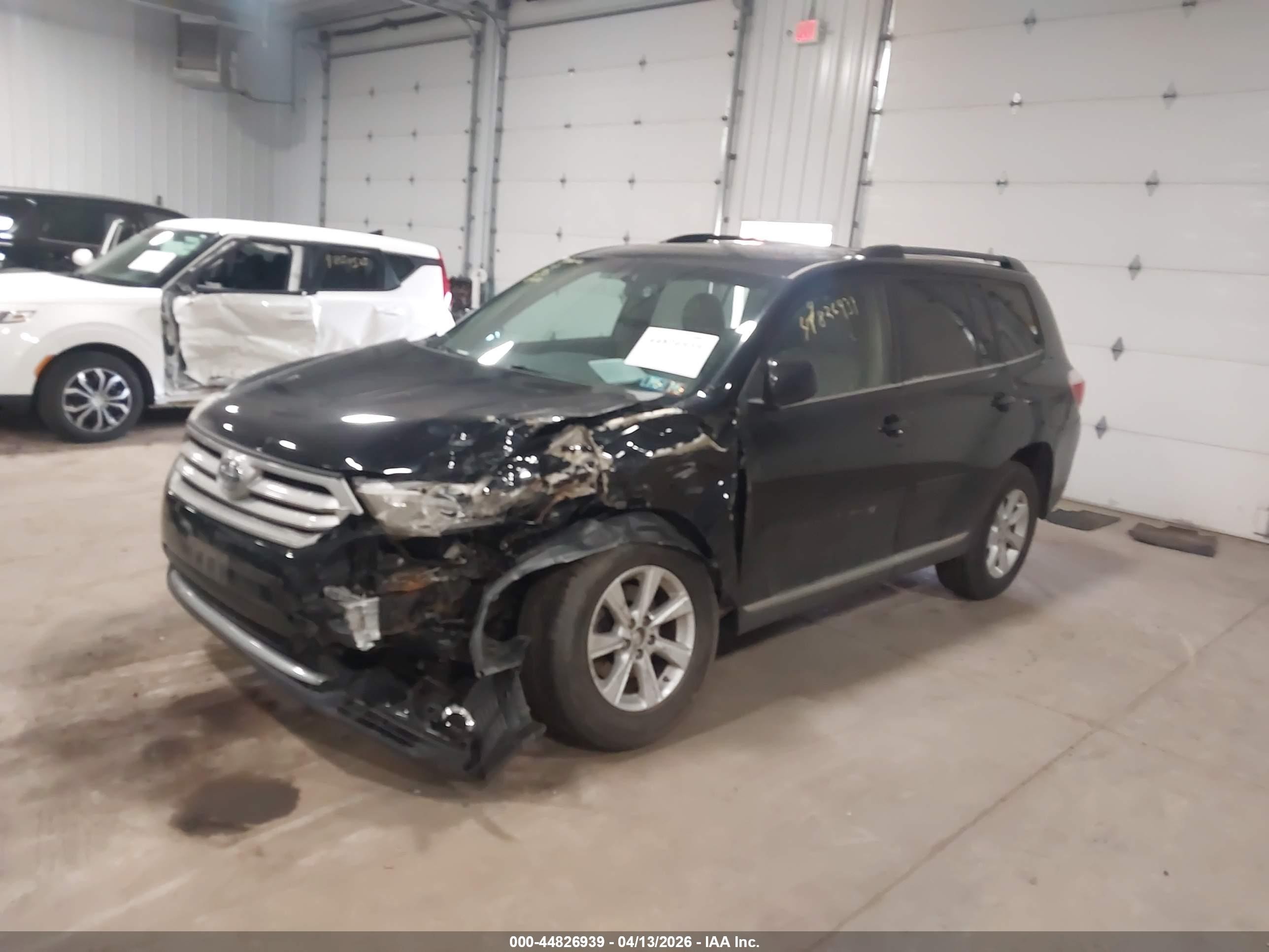 2011 Toyota Highlander Se V6 Black vin: 5TDBK3EH7BS041227