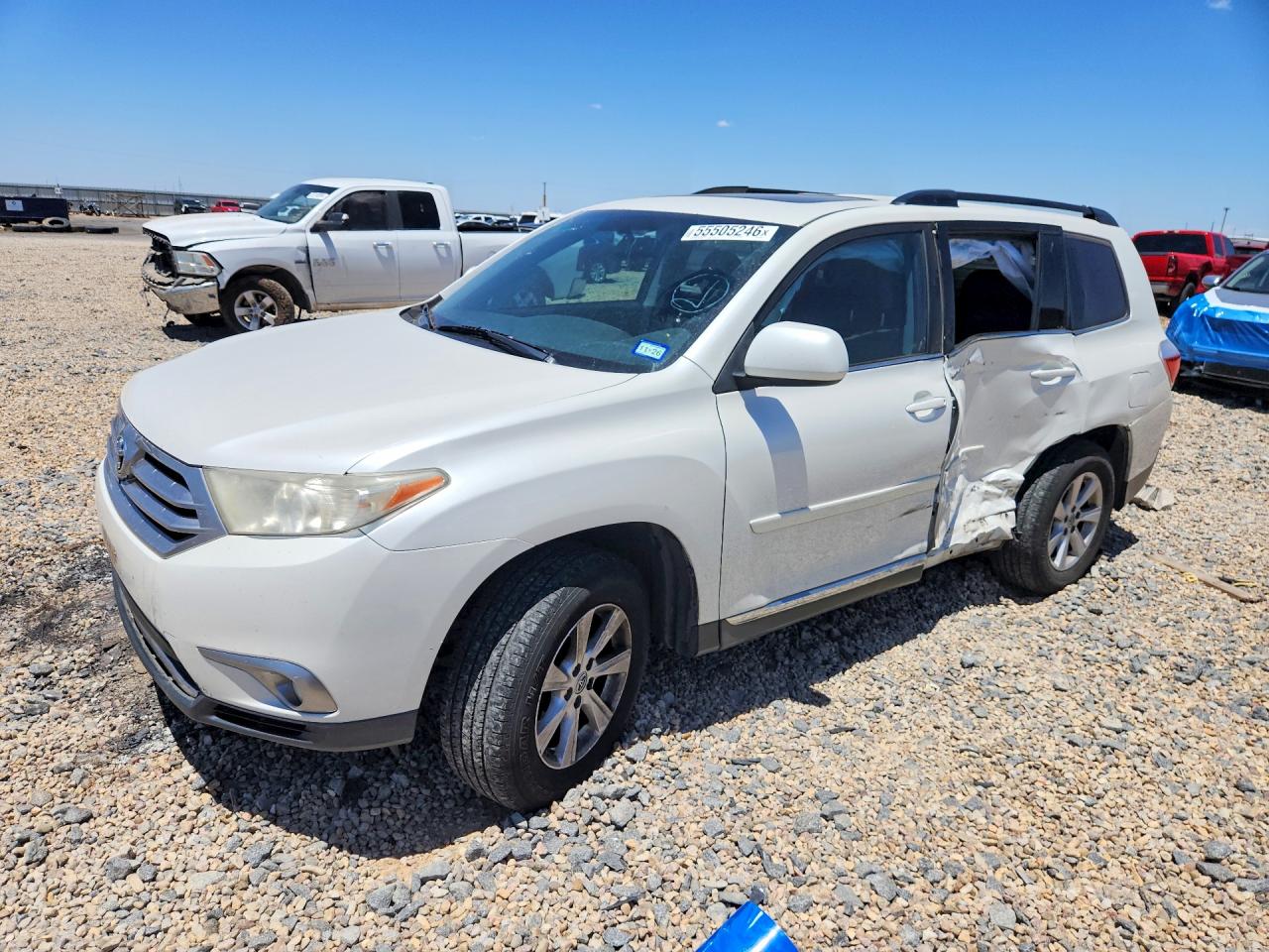 2011 Toyota Highlander Se White vin: 5TDBK3EH7BS042538