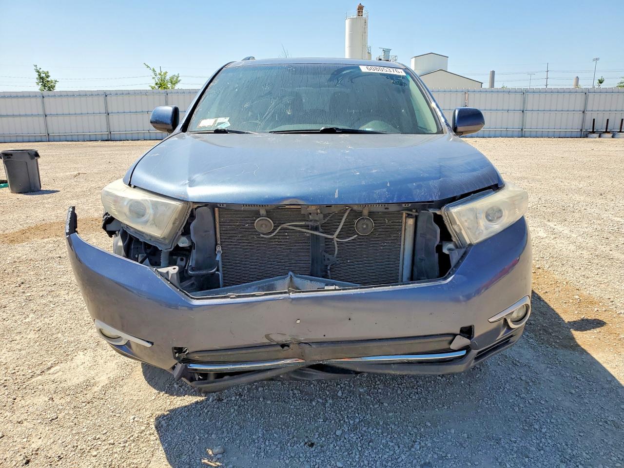 2011 Toyota Highlander Se Blue vin: 5TDBK3EH7BS049182