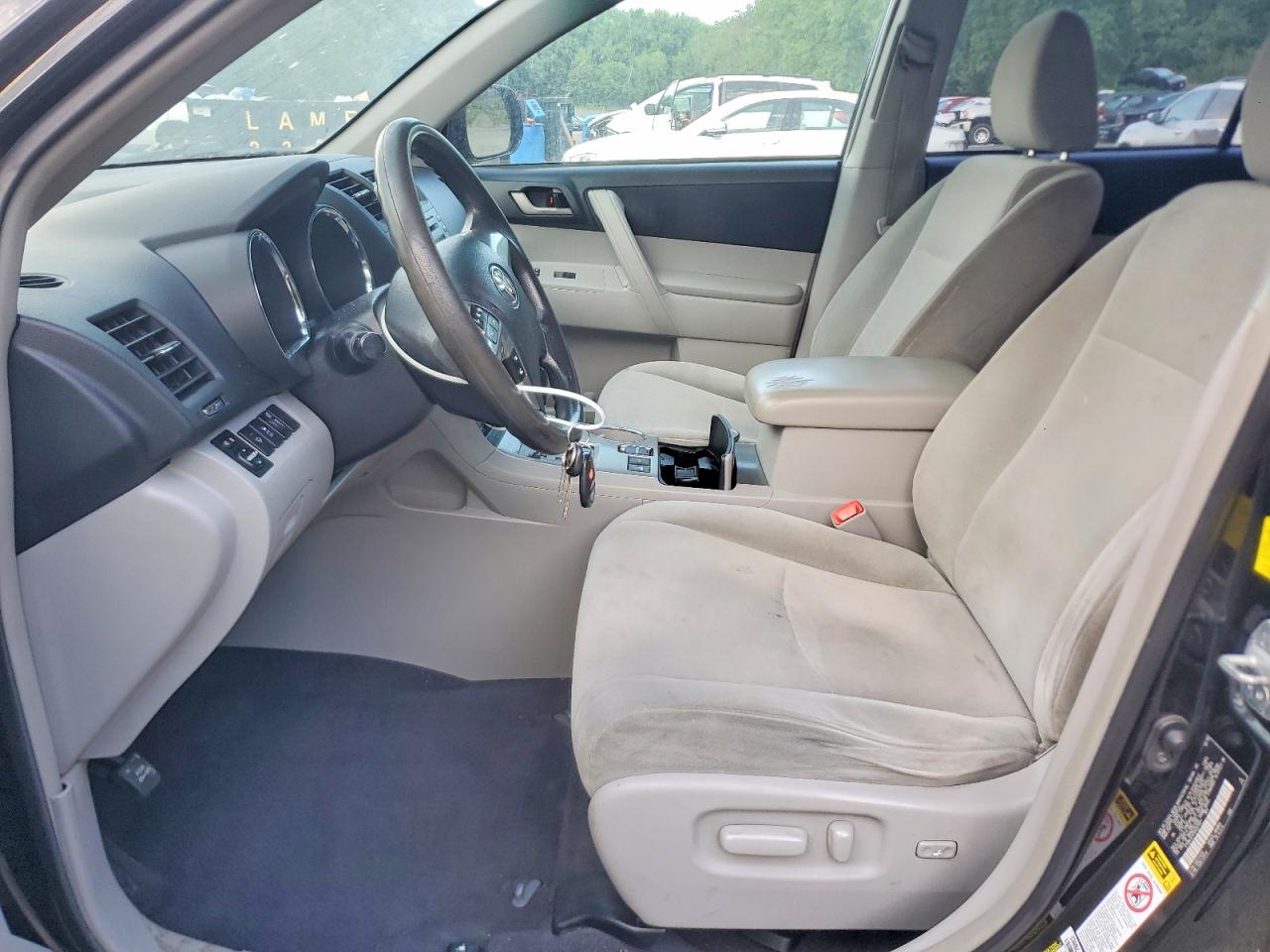 2011 Toyota Highlander Base Black vin: 5TDBK3EH7BS057931