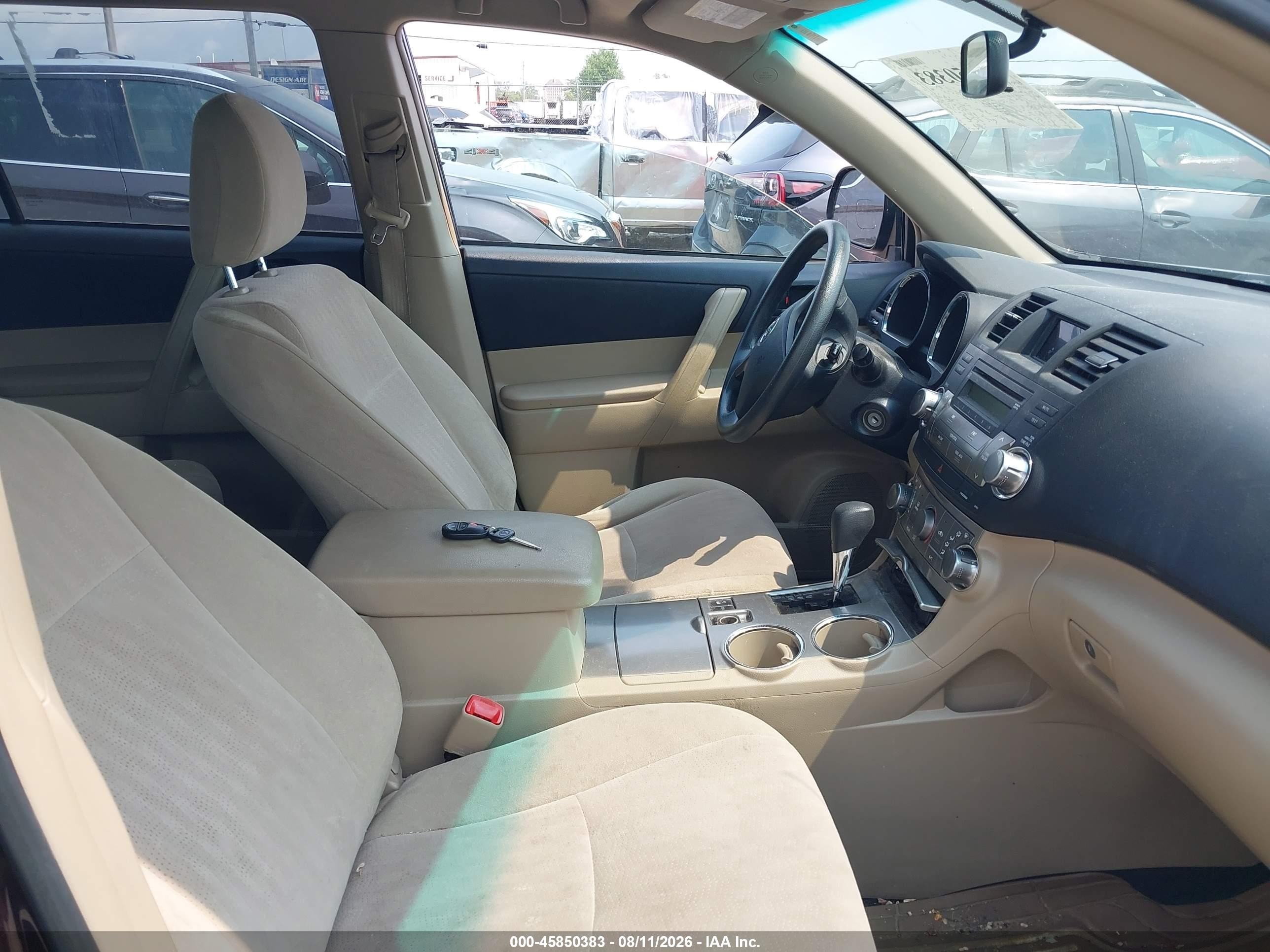 2011 Toyota Highlander Base V6 Gray vin: 5TDBK3EH7BS066628