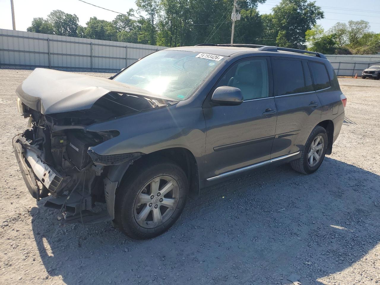 2011 Toyota Highlander Se Charcoal vin: 5TDBK3EH7BS075782