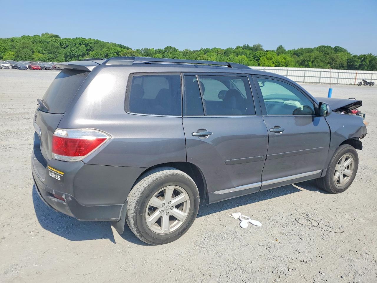 2011 Toyota Highlander Se Charcoal vin: 5TDBK3EH7BS075782