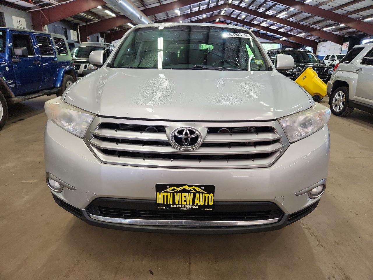 2012 Toyota Highlander Se Silver vin: 5TDBK3EH7CS105896