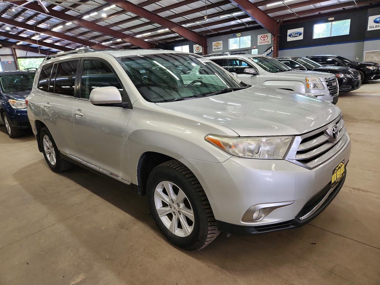 2012 Toyota Highlander Se Silver vin: 5TDBK3EH7CS105896