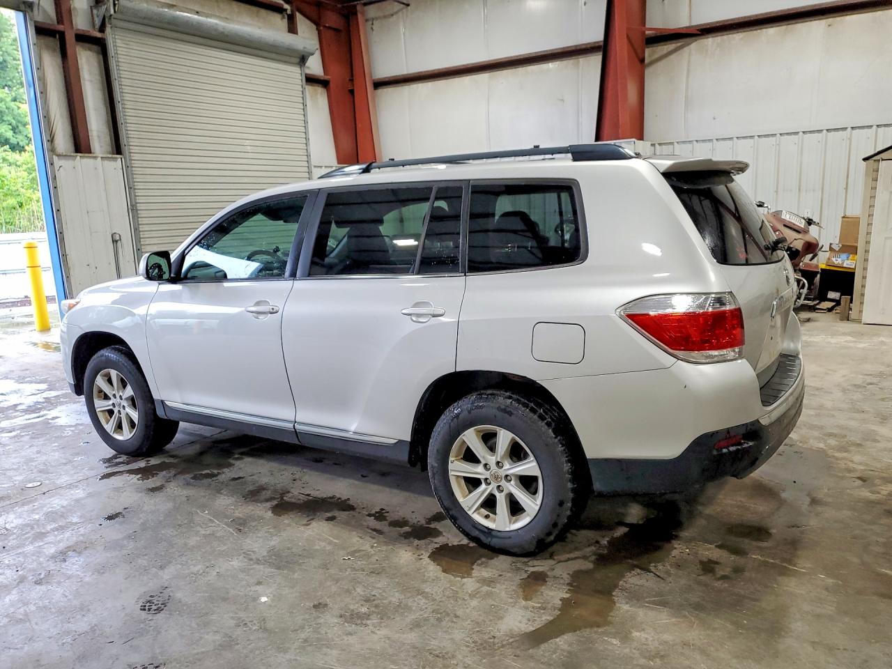 2012 Toyota Highlander Se Silver vin: 5TDBK3EH7CS135206