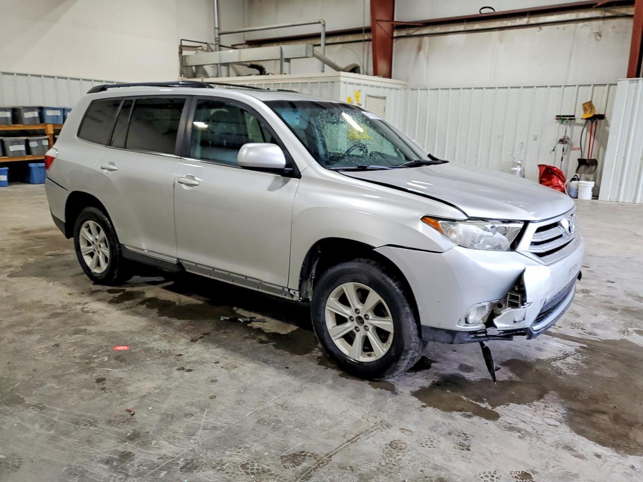 2012 Toyota Highlander Se Silver vin: 5TDBK3EH7CS135206