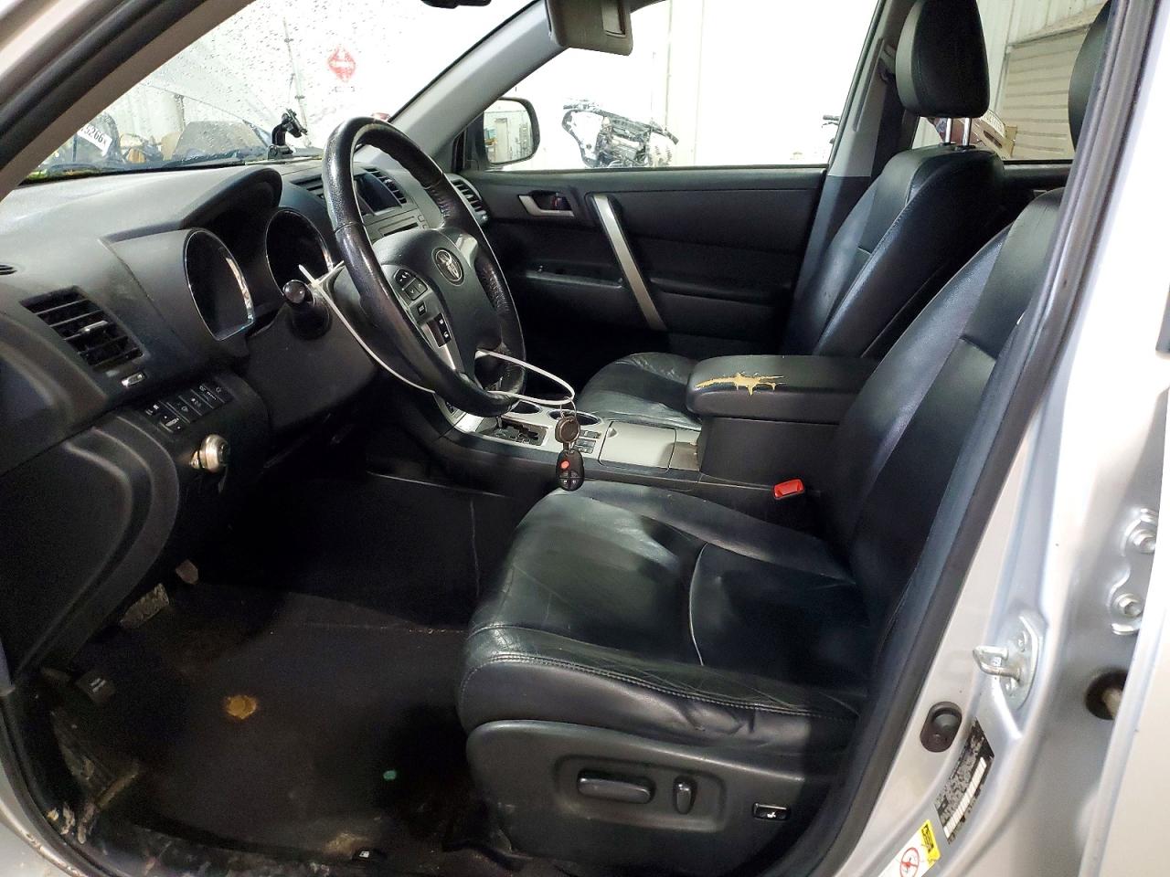 2012 Toyota Highlander Se Silver vin: 5TDBK3EH7CS135206