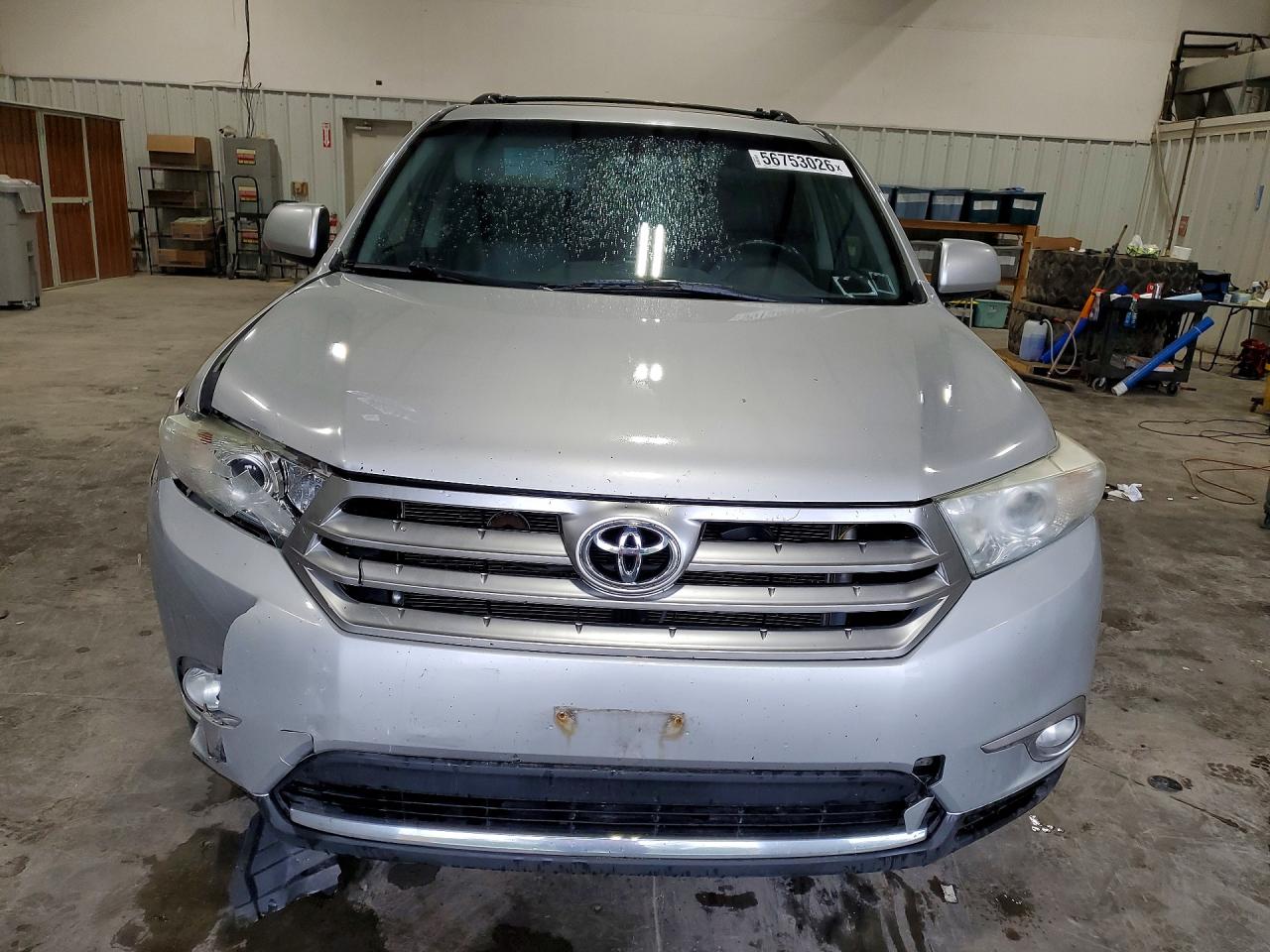 2012 Toyota Highlander Se Silver vin: 5TDBK3EH7CS135206