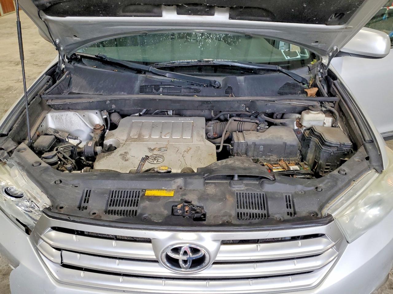 2012 Toyota Highlander Se Silver vin: 5TDBK3EH7CS135206
