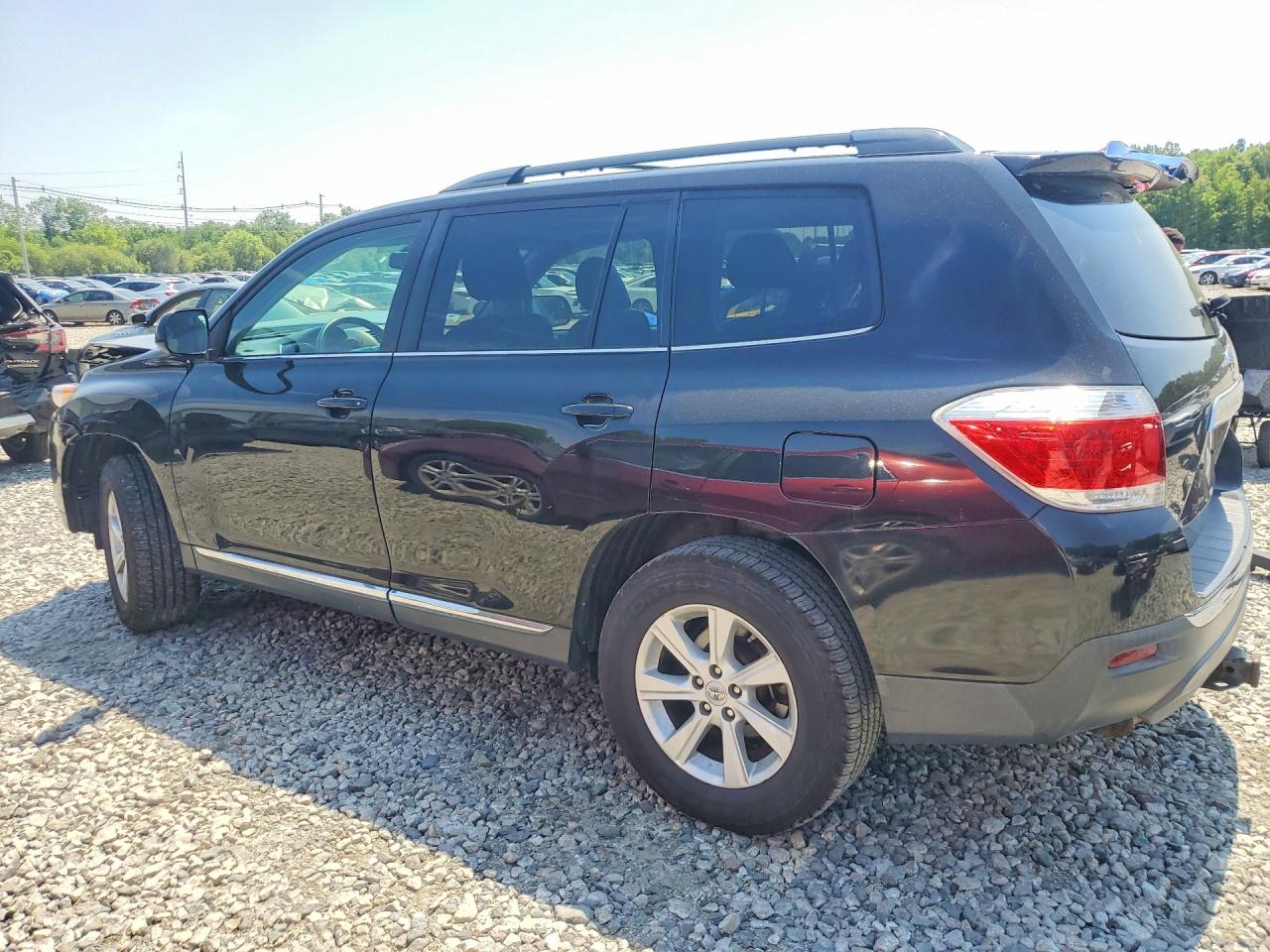 2013 Toyota Highlander Se Black vin: 5TDBK3EH7DS205935