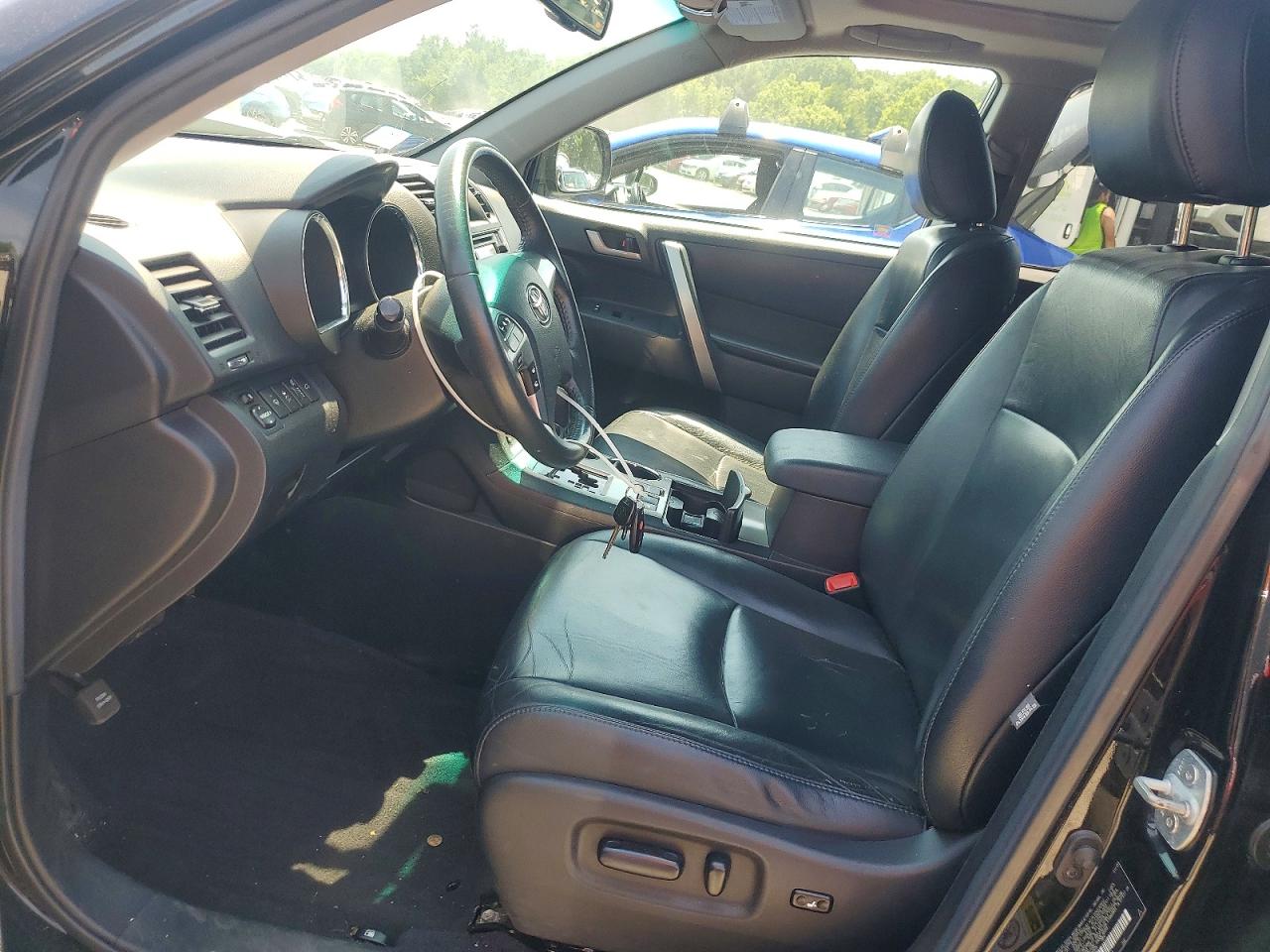 2013 Toyota Highlander Se Black vin: 5TDBK3EH7DS205935