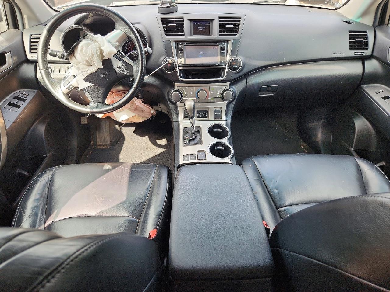 2013 Toyota Highlander Se Silver vin: 5TDBK3EH7DS233203