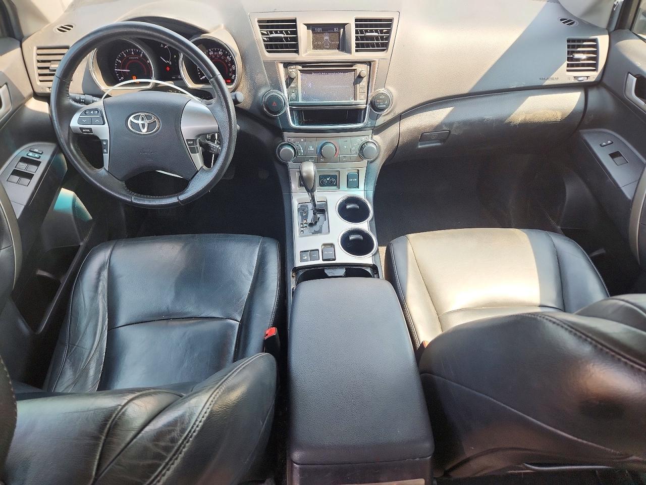 2013 Toyota Highlander Se Gray vin: 5TDBK3EH7DS237980
