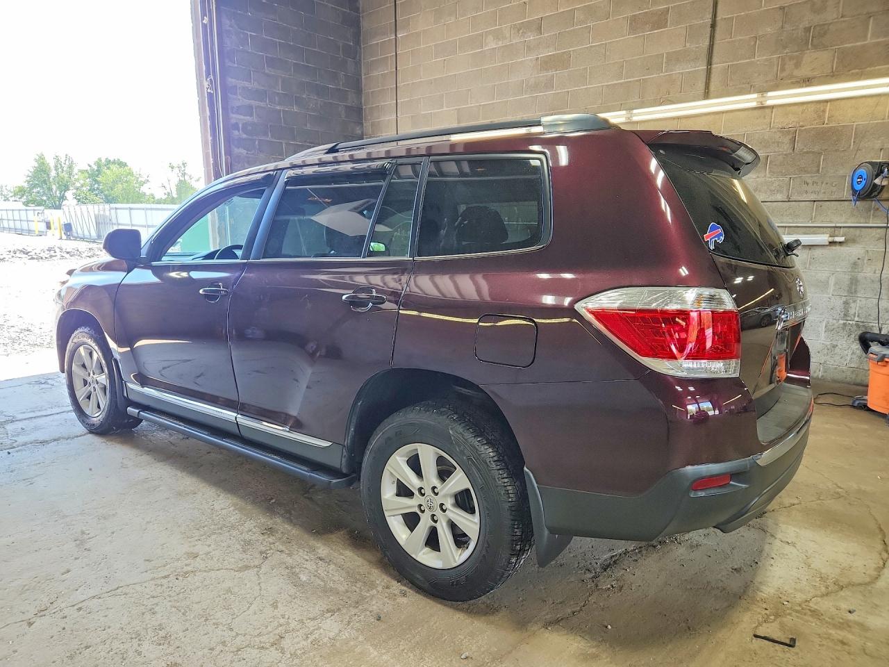 2013 Toyota Highlander Se Purple vin: 5TDBK3EH7DS248249